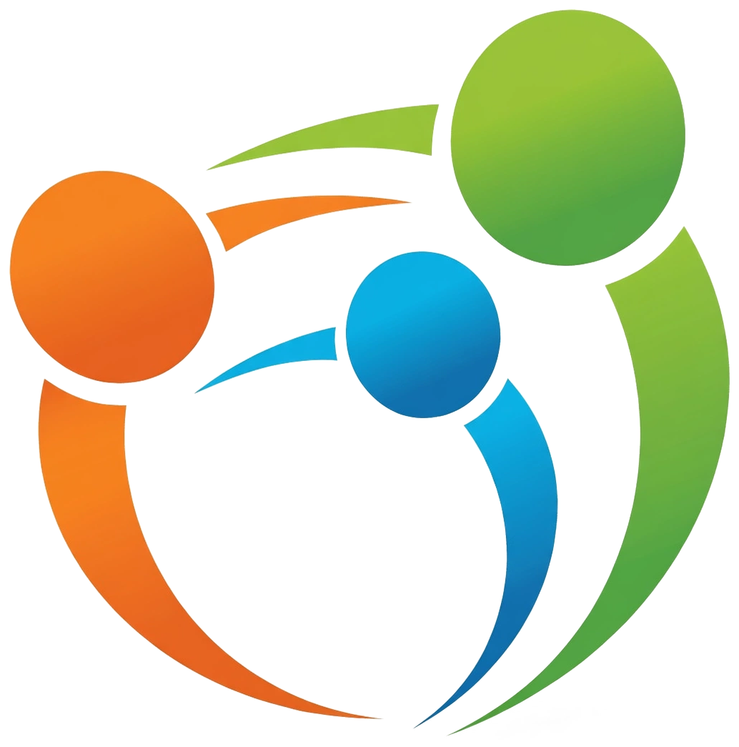 Insure Motives logo — three figures in orange, blue and green